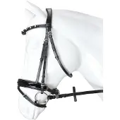 Horka Flamingo hoofdstel Kleur: zwart, Maat paard: pony