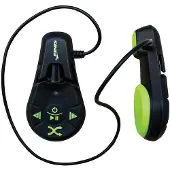 Finis Duo Onderwater Botgeleiding MP3-speler,Zwart/Zuurgroen