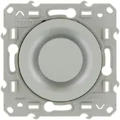 Schneider Electric Odace dimmer gloeilamp/halogeen 60-400W aluminium