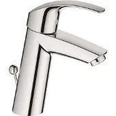 GROHE Eurosmart - Wastafelkraan met waste, chroom 23322001