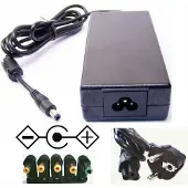 Classic Universele voedingsadapter 12V / 6,67A / 80W met 5 verwisselbare pluggen / zwart