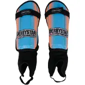Derbystar ScheenbeschermerVolwassenen - blauw/oranje/zwart Maat L: 170-188cm