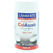 Lamberts Calasorb (calcium citraat) & Vitamine D3 60tb -