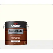 Rambo Pantser Beits Dekkend - 2.5 liter - Zuiverwit