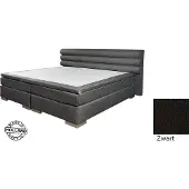 Slaaploods.nl Romance - Boxspring inclusief matras - 180x210 cm - Zwart