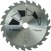 Bosch Standard 2609256B57 Hardmetaal-cirkelzaagblad 184 x 20 mm Aantal tanden: 24 1 stuk(s)