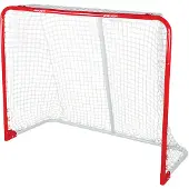 Bauer ijshockey goal Pro Steel 137 x 61 x 112 cm rood