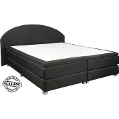 Slaaploods.nl Curve - Boxspring inclusief matras - 160x210 cm - Grijs
