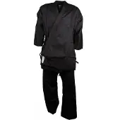 Arawaza karatepak Lightweight EKO zwart junior maat 140