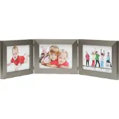 Deknudt Frames Drieluik zilver horizontaal