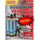 Soudal CHEMISCH ANKER SOUDAFIX VE400-SF (24stuks) IN THE BOX + GRATIS PISTOOL