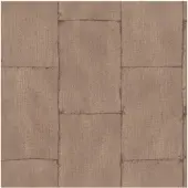 Dutch Wallcoverings Textured Plains metal bruin behang (vliesbehang, bruin)