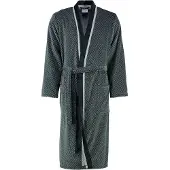 Cawö Badjas Cawö 4839 Kimono Men Blauw Zwart