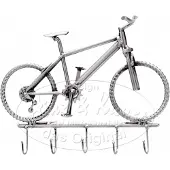 Hinz & Kunst kapstok fiets mountainbike thema vervoer