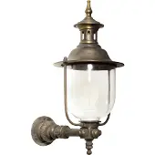Ks Verlichting Lindau Wandlamp Buiten Up S - E27 - IP44 - Brons