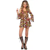 Leg avenue Starflower Hippie Jurkje Dames