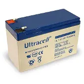 Ultracell UL7-12 VRLA AGM Loodaccu (12V, 7.0 Ah, T1 terminal)