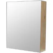 Sanilux Spiegelkast wood 60x70x16 cm massief eiken softclose rechtsdraaiend
