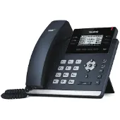 Yealink T42S, Telefoon, Zilver, Zwart