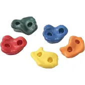Kbt Klimstenen Kunststof Medium set van 5 stuks multicolor