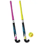 Angel Sports Streethockey set van 2 sticks 84 cm met bal