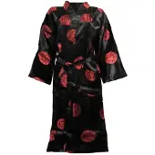 Essenza Ornament - Kimono - Maat L - Zwart
