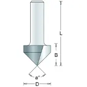 Rvstools V-Groeffrees 69-8 19,1mm 90gr Hm As 8mm