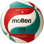 Molten Wedstrijdvolleybal 5m5000 Wit/rood/groen Maat 5