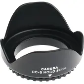 Caruba Universele Wide Zonnekap 49mm