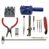 HaverCo Gereedschapset Tools voor horloge horlogemaker gereedschap 16 stuks