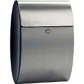 Allux Brievenbus Allux Ellipse - RVS