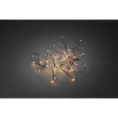 Konstsmide Draadverlichting - led kerstverlichting binnen - 50 lampjes - 4.9 mete