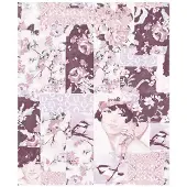 Dutch Wallcoverings Village People bloem/vrouw l.roze behang (vliesbehang, roze)