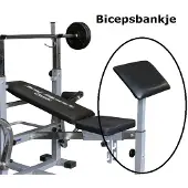 Joy sport Bicepsbankje (accessoire voor de Joy Sport Classic)
