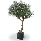 Maxifleur Kunstplanten Kunst Olijfboom Giant 300 cm Y stam