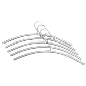 Reisenthel Kledinghangers alumium - 5 stuks - moderne garderobehangers jashangers kledinhangers - 46cm