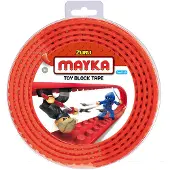 Zuru bloktape tweebloks 200 cm rood