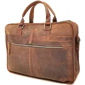 Barbarossa Leren laptoptas