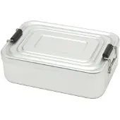 Küchenprofi lunchbox 18 x 12 cm aluminium mat