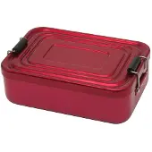 Küchenprofi lunchbox 18 x 12 cm aluminium rood