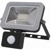 ABC-led 10W PIR LED Schijnwerper Warm Wit 3200K Slim IP65
