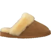 Warmbat Huisschoenen 'Flurry' cognac