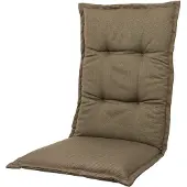 Kopu Manchester Taupe - Comfortabel Tuinkussen met Hoge Rug - Taupe