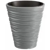 Prosperplast Bloempot Buiten Rond Sand 40cm STEENGRIJS Prosperplast