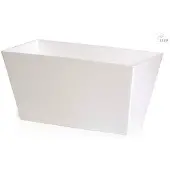 Prosperplast Bloembak Balkonbak Tubus Case 60x32x30cm WIT Prosperplast