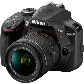 Nikon D3400 Zwart KIT AF-P 18-55mm F3.5-5.6G VR