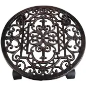 Esschert Design Trolley gietijzer rond indoor L