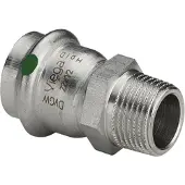Viega 2311 - entronque Sanpress 2311 diameter 28 x 1 roestvrij staal (Persaansluiting)