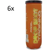 Drop Shot - Padel balls - Training - 6 sleeves