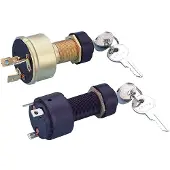 Talamex Ignition Switch 12v- 12a Blauw,Goud